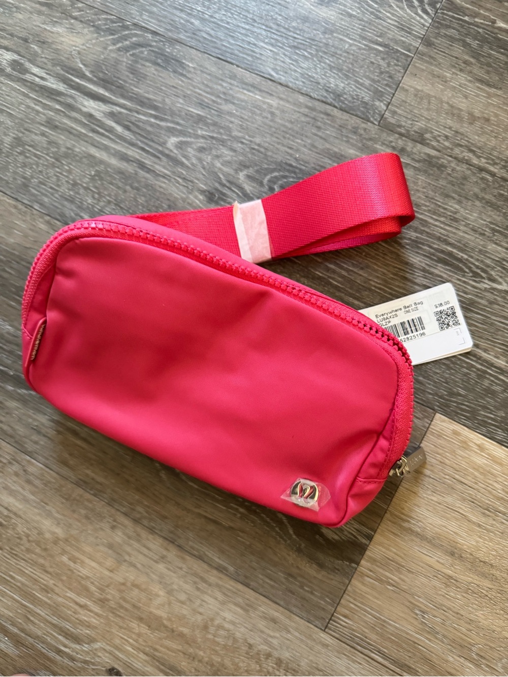 lululemon hot pink everywhere belt bag NWT